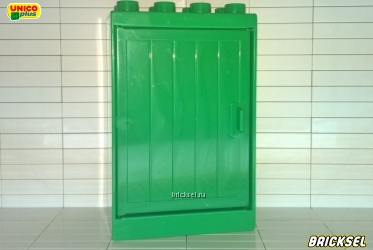 Дверь зеленая