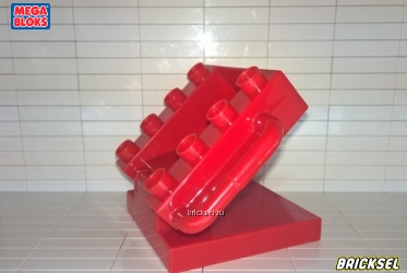 Мега Блокс Откидной механизм погрузочный красный, Оригинал MEGA BLOKS, редкий