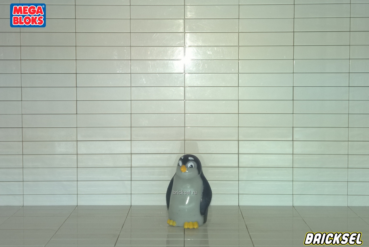 Мега Блокс Пингвинёнок (резиновый, обалденный), Оригинал MEGA BLOKS, раритет
