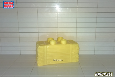 Мега Блокс Сено светло-желтое, Оригинал MEGA BLOKS, раритет