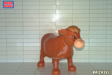 Корова коричневая