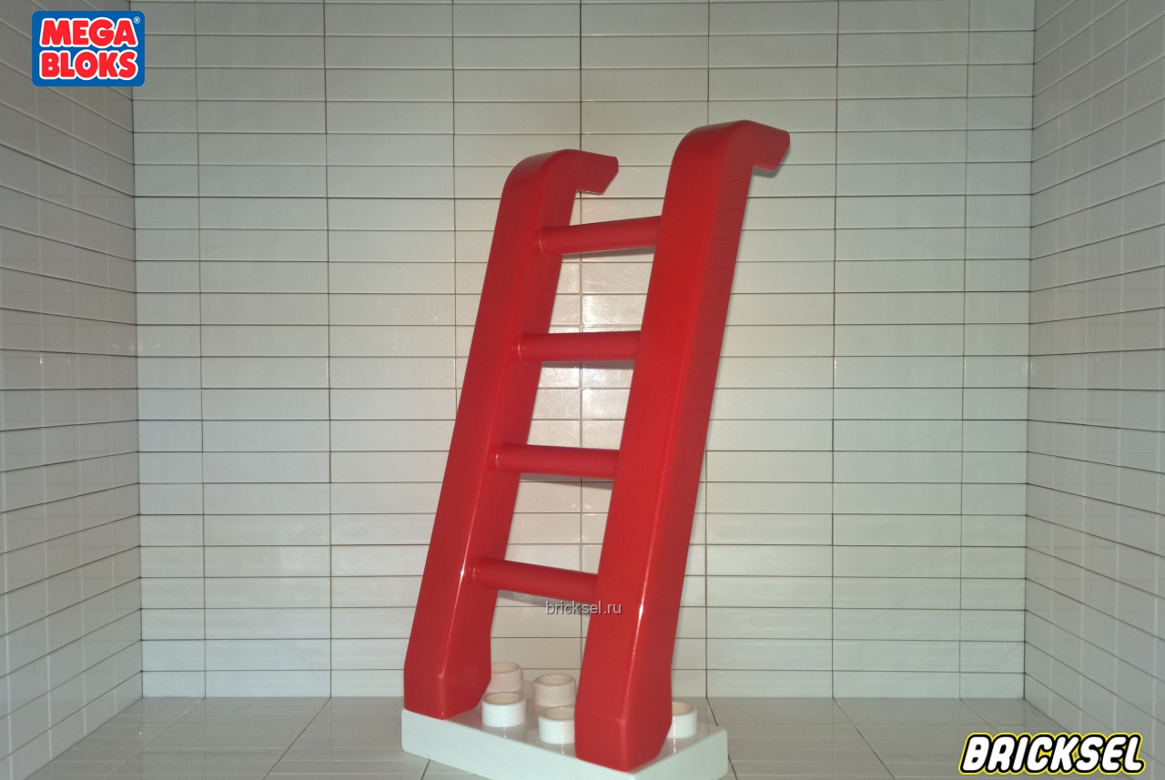 Мега Блокс Лестница красная (крепится под любым углом наклона), Оригинал MEGA BLOKS, редкая