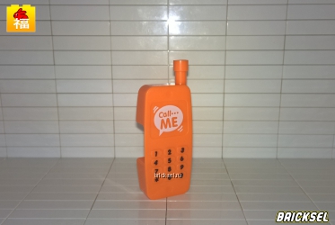 Телефон мобильный оранжевый
