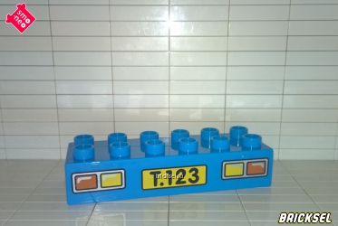 Кубик номерной знак с габаритами от сборного автобуса 2х6