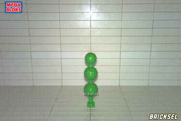 Кустик, декоративное дерево зеленое (Мульти-формфактор DUPLO/Мелкое LEGO)