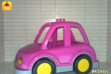 Машинка розовая