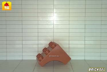 Кубик расширительный 2х3 коричневый