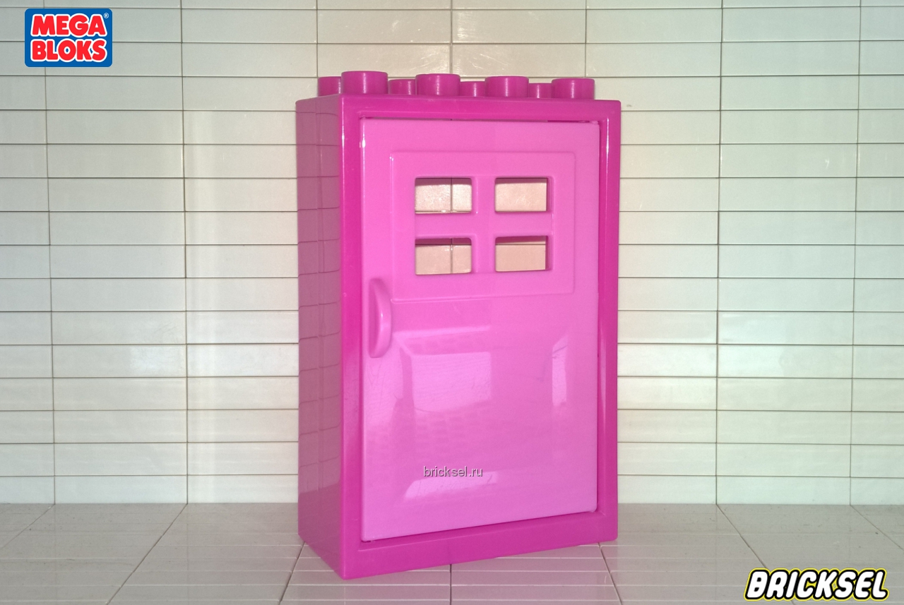 Мега Блокс Дверь ярко розовая, Оригинал MEGA BLOKS