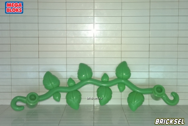 Мега Блокс Лиана ползучая с маленькими почками бледно-зеленая, Оригинал MEGA BLOKS