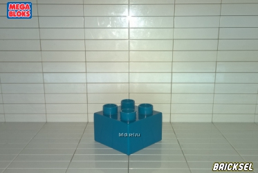 Кубик 2х2 темно-бирюзовый