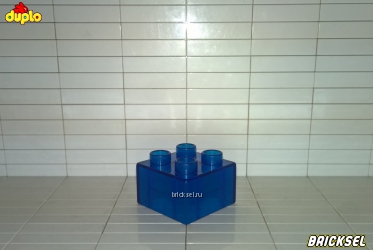 Кубик 2х2 прозрачный синий