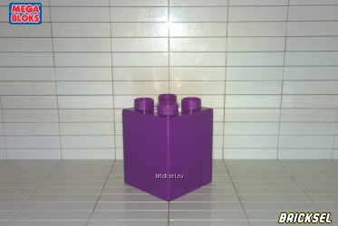 Мега Блокс Кубик 2х2х2 фиолетовый, Оригинал MEGA BLOKS, редкий