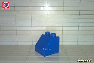 Кубик скос 2х2 45' синий