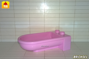 Ванна розовая