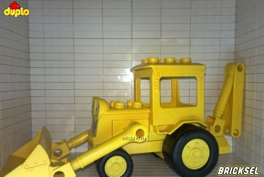 Трактор из Боба строителя желтый