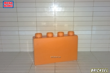 Кубик 1х4х2 оранжевый