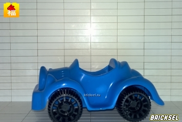 Машинка с открытым верхом синяя