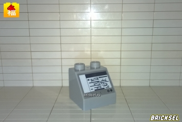 Кубик скос 2х2 пульт управления серый