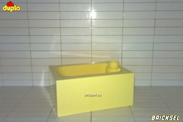 Ванна светло-желтая