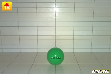 Мячик, шар для трека зеленый