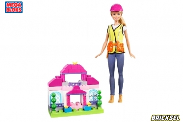 Игровой набор Barbie Mega Bloks FGX67/FCP76: Барби Строитель