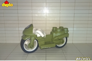 Мотоцикл оливковый