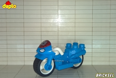 Мотоцикл Человека-Паука голубой