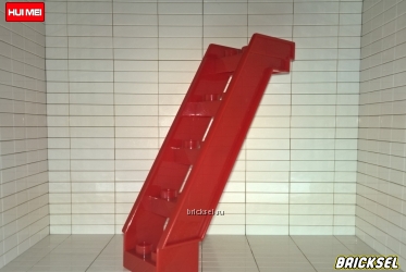 Лестница большая красная