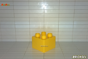 Кубик 2х2 желтый