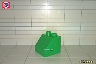 Кубик 2х2 со скосом 45' зеленый