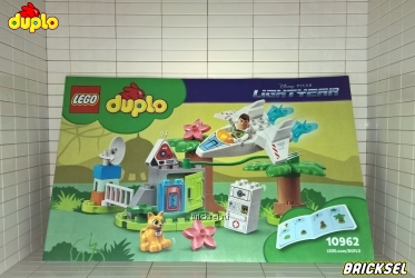 Инструкция к набору LEGO DUPLO 10962: Планетарная миссия Базза Лайтера