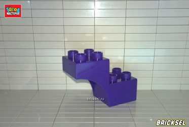 Кубик расширительный 2х4 фиолетовый