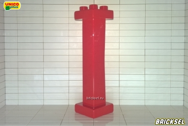 Стойка-колонна большая 2х2 красная