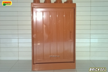 Дверь коричневая