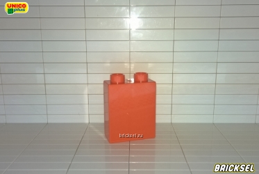 Кубик 1х2х2 оранжевый