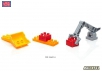 Мега Блокс Конструктор MEGA BLOKS DRX14: Вспыш и Монстр-траки, Оригинал MEGA BLOKS